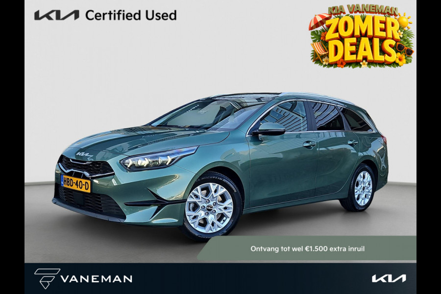 Kia Ceed Sportswagon 1.0 T-GDi DynamicPlusLine | Stoel- en Stuurverwarming | Elektr. Achterklep | Cruise | Navi | Privacy Glass | LED |