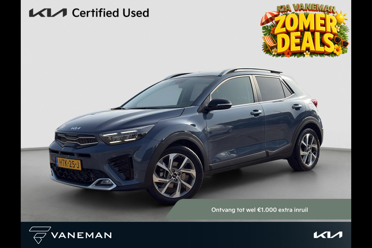 Kia Stonic 1.0 T-GDi MHEV GT-Line | Cruise | Start/Stop | Half-leder | Stoel- en Stuurverwarming | LED | Camera | LMV |