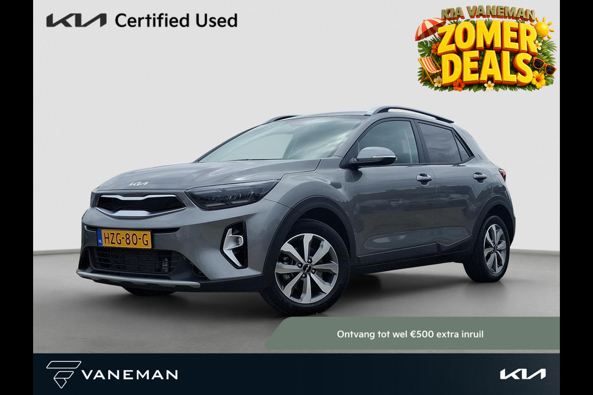Kia Stonic 1.0 T-GDi MHEV DynamicPlusLine Stoel- en stuurverwarming | Cruise | Navi | Privacy Glass | Camera |