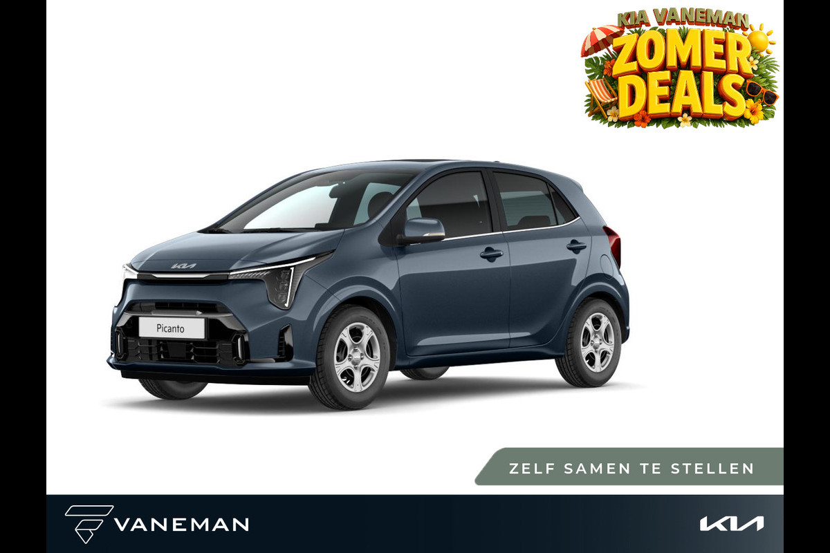 Kia Picanto 1.0 GDi DynamicLine | Centrale deurvergrendeling met afstandsbediening | Zelf samenstellen