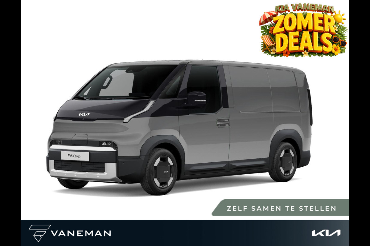 Kia PV5 L2H1 Elite 51.5 kWh | Bestuurdersstoel in hoogte verstelbaar | € 2.500,- accessoires of 2.99% rente op financiering | Zelf samenstellen