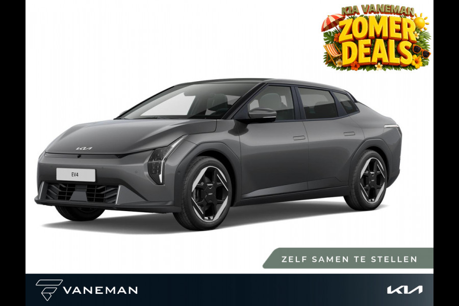 Kia EV4 Fastback Plus Advanced 81.4 kWh | Apple Carplay/Android Auto | Zelf samenstellen