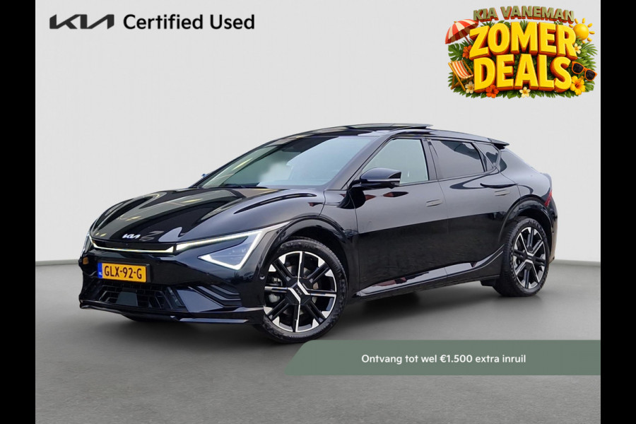 Kia Ev6 GT-Line 84 kWh | Direct Leverbaar! | Nieuw Model | Climate Control | Meridian Sound | Adaptive Cruise Control |