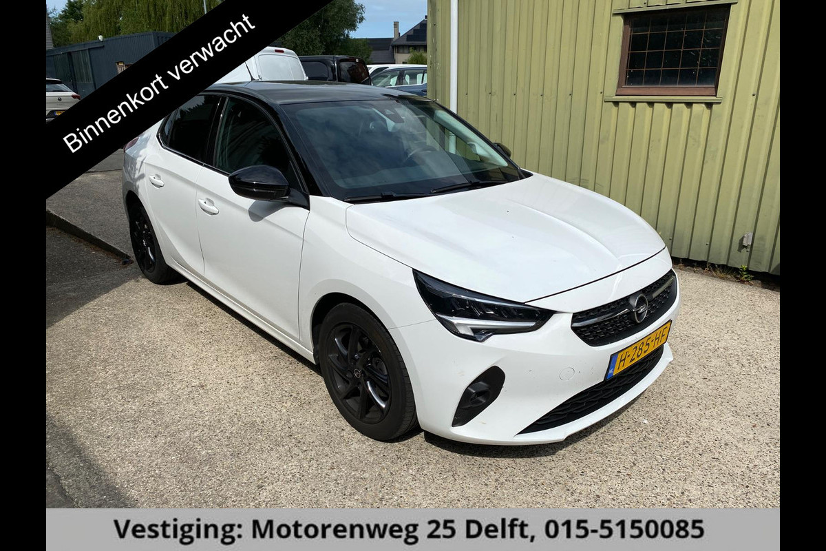 Opel Corsa 1.2 Elegance . GARANTIE TOT 01-2030! . APPLE CARPLAY & ANDRIOD AUTO . CRUISE CONTROL . 1 EIGENAAR .