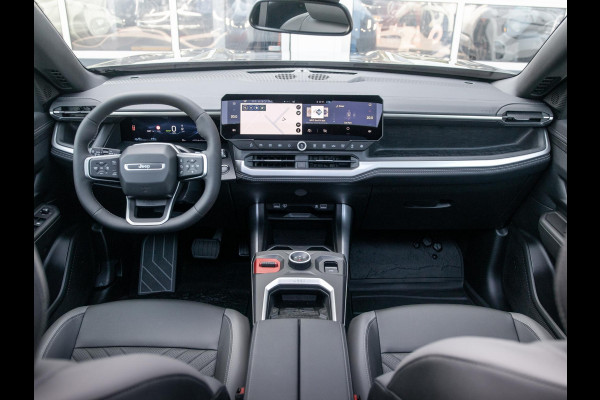 Jeep Compass First Edition 74 kWh | Adapt. Cruise | Camera | Carplay | 20" | Elektr. A-Klep | Navi | Winter Pack | Schuif/Kanteldak | Premium Pack | Conv. Pack | Warmtepomp