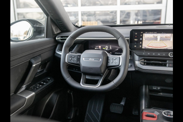 Jeep Compass First Edition 74 kWh | Adapt. Cruise | Camera | Carplay | 20" | Elektr. A-Klep | Navi | Winter Pack | Schuif/Kanteldak | Premium Pack | Conv. Pack | Warmtepomp