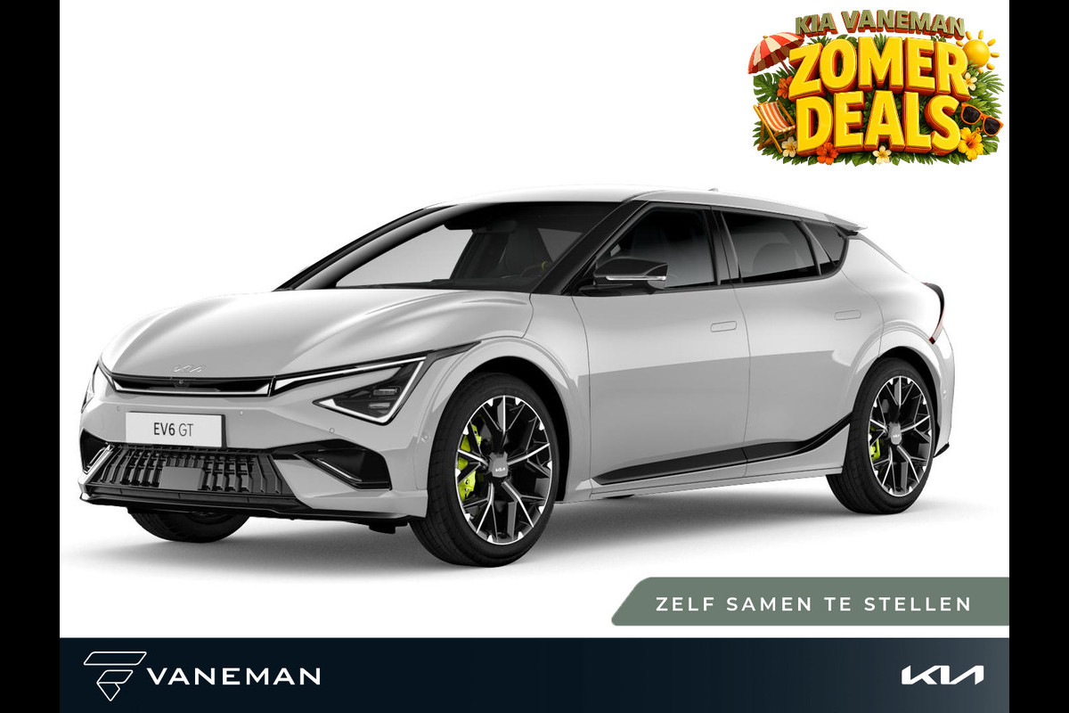 Kia Ev6 GT AWD 84 kWh | Lichtmetalen velgen 21" | Zelf samenstellen