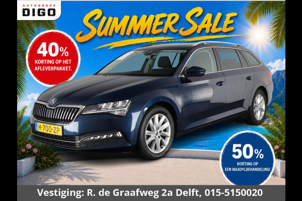 Škoda Superb Combi 1.5 TSI ACT Business Edition Automaat | Navigatie | Stoelverwarming | Camera |