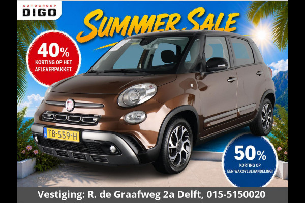 Fiat 500L 0.9 TwinAir Cross Bicolore | Pack Smart | Traction + | Navigatie | Climate Control |