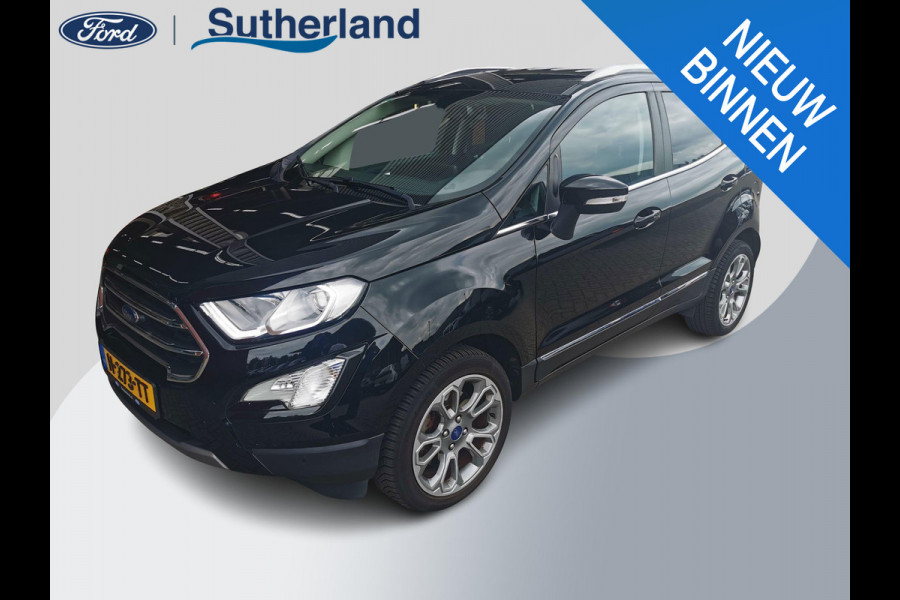 Ford EcoSport 1.0 EcoBoost Titanium | Dealeronderhouden | Trekhaak | Stoel + Stuurverarming | Navigatie | Cruise Control |