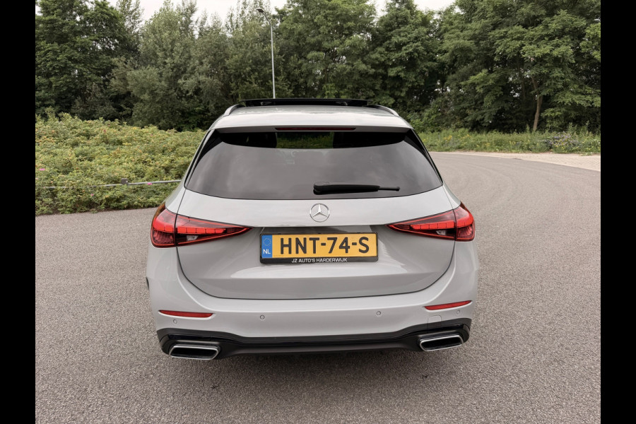 Mercedes-Benz C-Klasse Estate 300e AMG | Panoramaschuifdak | Night | Burmester | Rijassistentiepakket Plus Led-High Performance