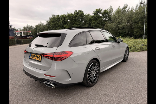 Mercedes-Benz C-Klasse Estate 300e AMG | Panoramaschuifdak | Night | Burmester | Rijassistentiepakket Plus Led-High Performance