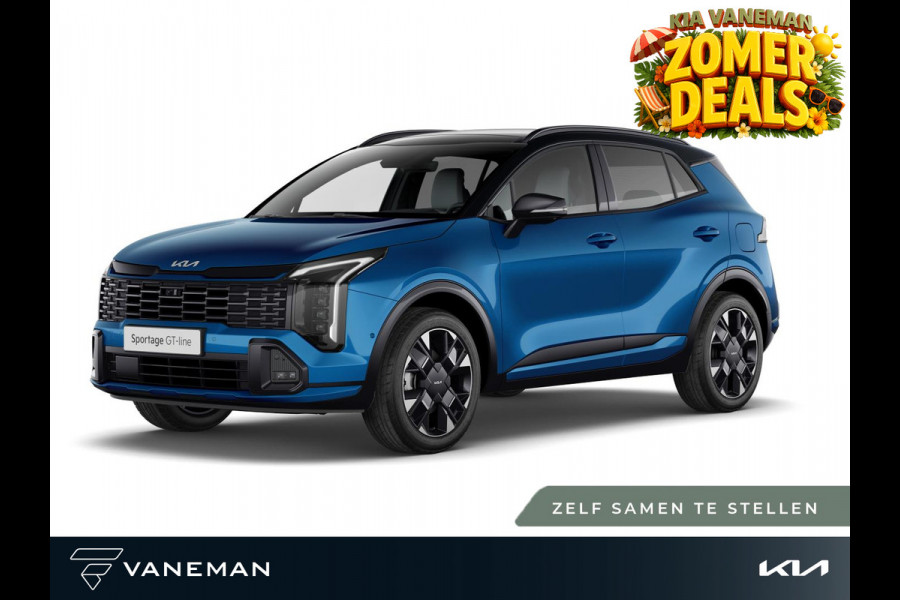 Kia Sportage 1.6 T-GDi Plug-in Hybrid GT-PlusLine | Dodehoekdetectie met correctie | Zelf samenstellen