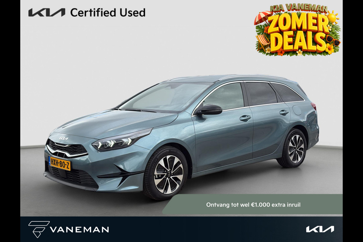 Kia Ceed Sportswagon 1.0 T-GDi MHEV Design Edition Stoel- en Stuurverwarming | Cruise Control | Climate Control | Elektr. Achterklep | JBL | Draadloos Opladen |