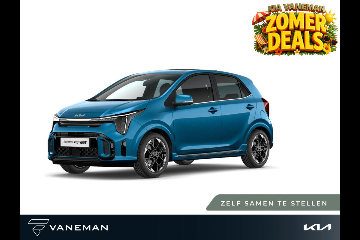 Kia Picanto 1.0 GDi GT-Line | Lichtmetalen velgen 16" | Zelf samenstellen