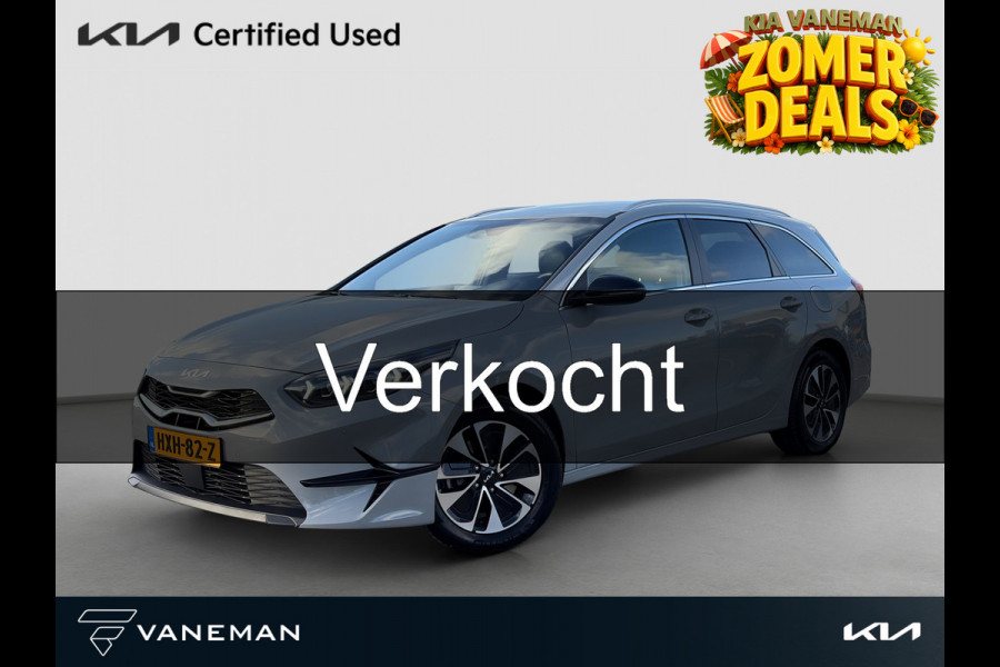 Kia Ceed Sportswagon 1.0 T-GDi MHEV Design Edition Automaat Stoel- en Stuurverwarming | Cruise Control | Climate Control | Elektr. Achterklep | JBL | Draadloos Opladen |