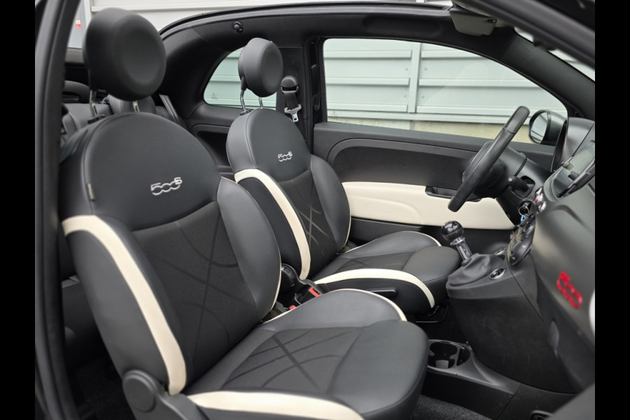 Fiat 500C Cabriolet | 85PK Turbo | Sport | Apple carpl. Andr. Auto |