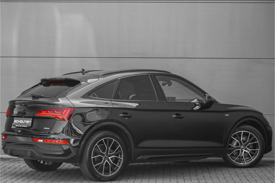 Audi Q5 Sportback 55 TFSI e S-Line Luchtvering ACC B&O Black Pack Trekhaak
