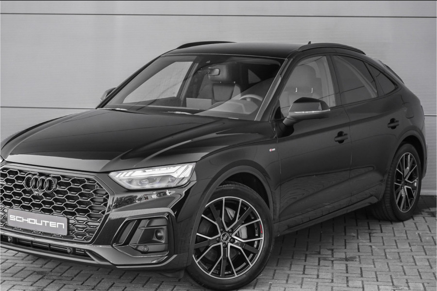 Audi Q5 Sportback 55 TFSI e S-Line Luchtvering ACC B&O Black Pack Trekhaak