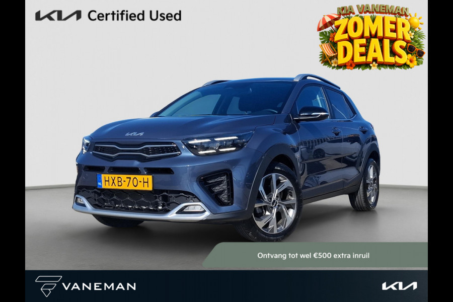 Kia Stonic 1.0 T-GDi MHEV GT-Line Automaat Cruise | Start/Stop | Half-leder | Stoel- en Stuurverwarming | LED | Camera | LMV |
