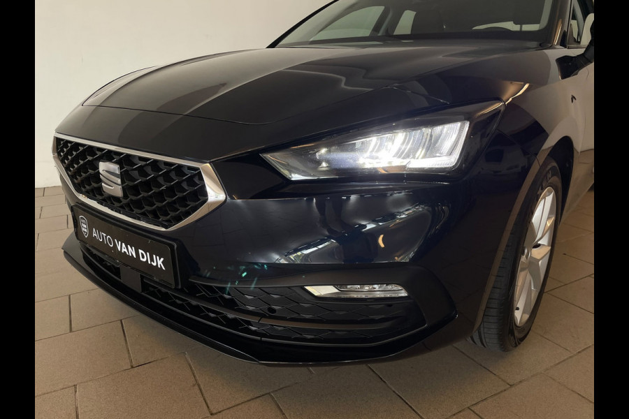 Seat Leon 1.0 TSI Reference AIRCO NAVI CRUISE CENT VERG APPLE CARPLAY VELGEN 5DRS STARTKNOP ZEER NETTE AUTO