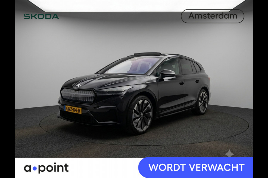 Škoda Enyaq 60 Sportline 180 pk | Navigatie | Panoramadak | Parkeersensoren | Achteruitrijcamera | Head-up display | Matrix LED koplampen | Autom. airco (3 zones) |