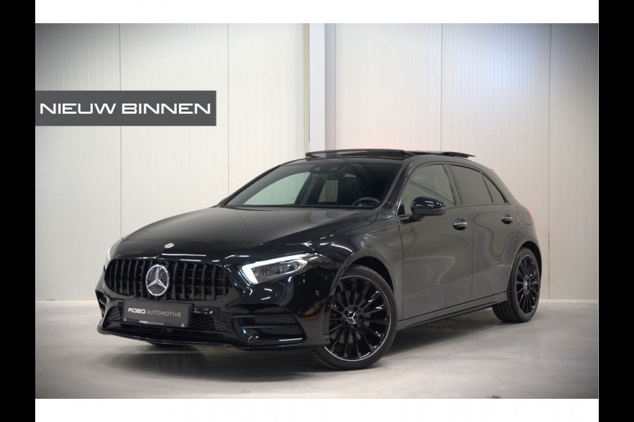 Mercedes-Benz A-Klasse 250 e AMG Line | Panoramadak | Stoelverwarming | Keyless | Head-Up Display | 360 Camera | Apple Carplay | Ambiance Verlichting | Adaptive Cruise Control | Navigatie | DAB | Multibeam LED | SOH 96,96%