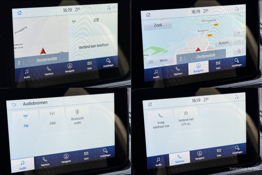 Ford Transit Connect 1.5 EcoBlue 120pk L2 Sport Automaat | Navi | CarPlay | Camera | Airco aut. | 17 inch | Winterpack | Cruise