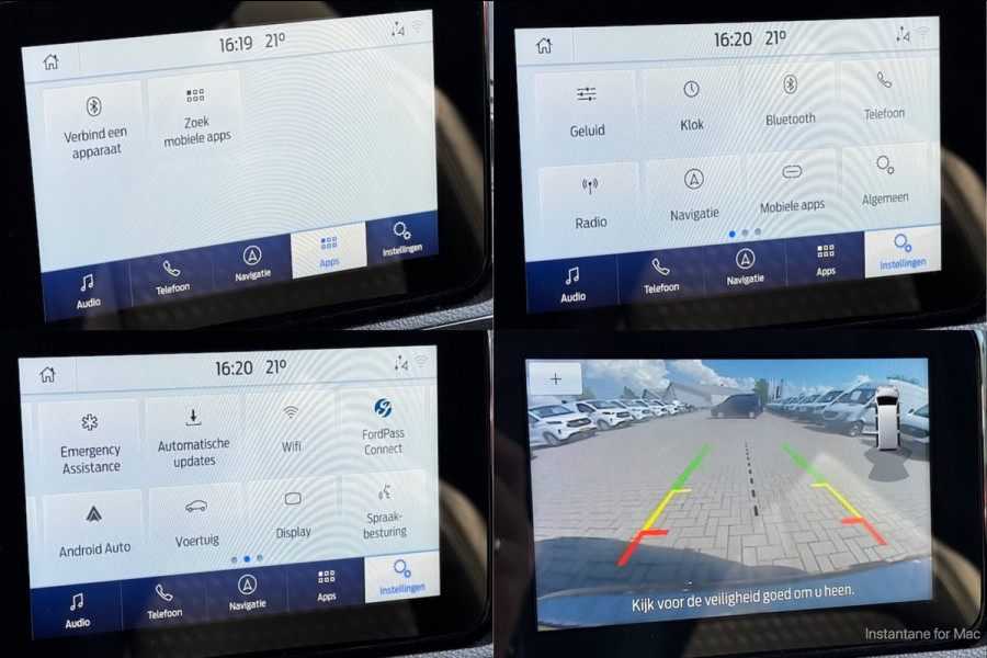 Ford Transit Connect 1.5 EcoBlue 120pk L2 Sport Automaat | Navi | CarPlay | Camera | Airco aut. | 17 inch | Winterpack | Cruise