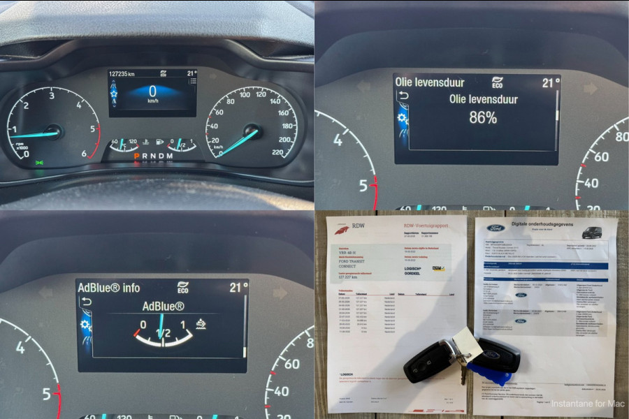 Ford Transit Connect 1.5 EcoBlue 120pk L2 Sport Automaat | Navi | CarPlay | Camera | Airco aut. | 17 inch | Winterpack | Cruise