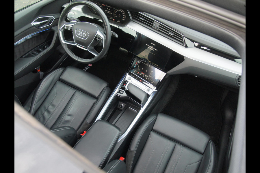 Audi e-tron Sportback 55 quattro S edition 95 kWh | Panoramadak | Camera | Sfeerverlichting | Bang & Olufsen | 22 inch |