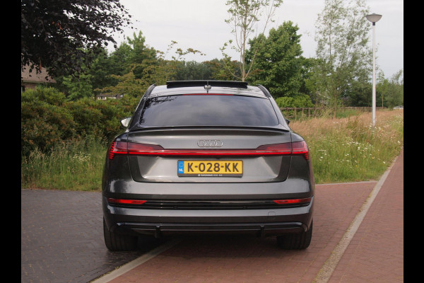 Audi e-tron Sportback 55 quattro S edition 95 kWh | Panoramadak | Camera | Sfeerverlichting | Bang & Olufsen | 22 inch |