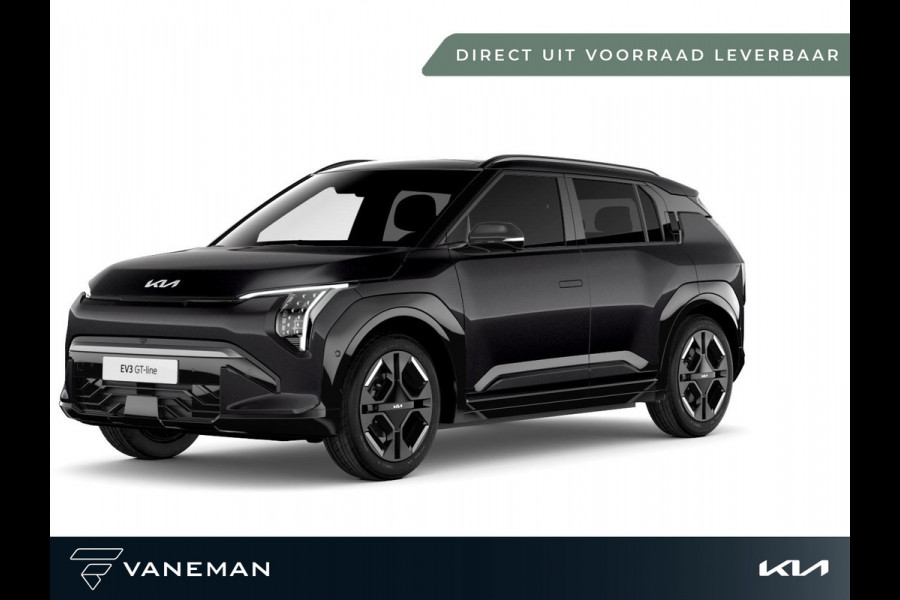 Kia EV3 GT-PlusLine 81.4 kWh | Cruise control adaptief met Stop&Go en stuurhulp | Direct leverbaar uit voorraad