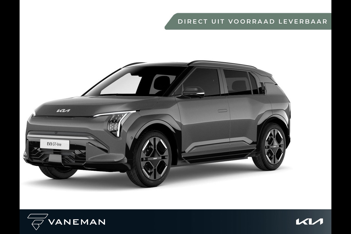 Kia EV3 GT-Line 81.4 kWh | Elektrisch glazen schuif-/kanteldak | Direct leverbaar uit voorraad