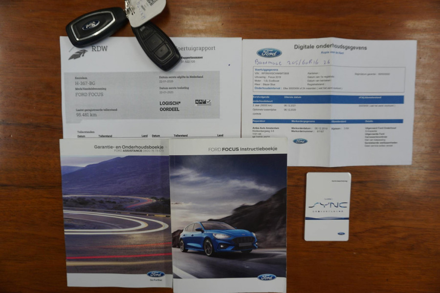 Ford Focus 1.0 EcoB.125PK Titanium Business/1e Eigenaar/ 100% Onderhouden.