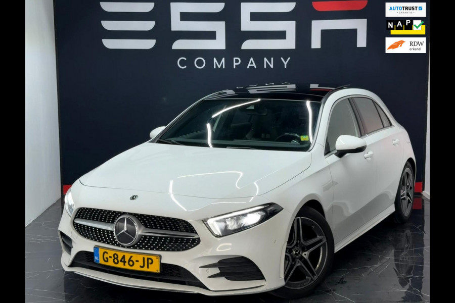 Mercedes-Benz A-Klasse 180 Business Solution AMG NAP Pano Sfeer Camera Dodehoek