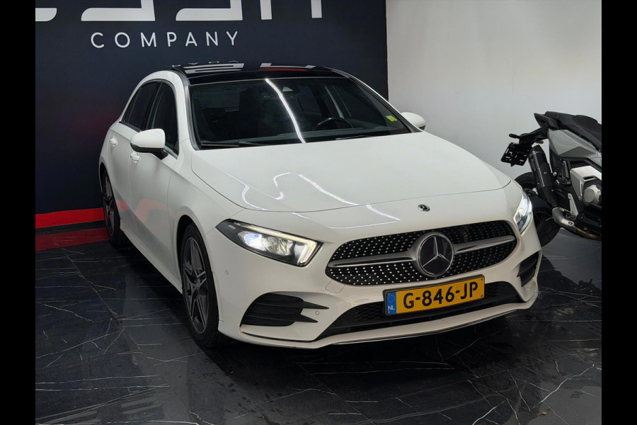 Mercedes-Benz A-Klasse 180 Business Solution AMG NAP Pano Sfeer Camera Dodehoek