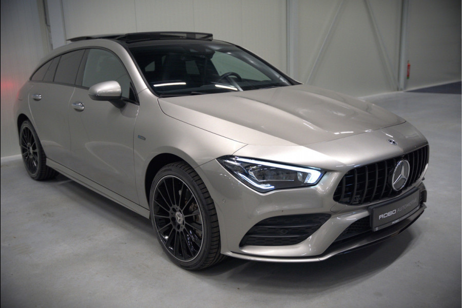 Mercedes-Benz CLA-Klasse Shooting Brake 250 e Premium | Panoramadak | Stoelverwarming | Multibeam LED | Keyless | Camera | Ambiance Verlichting | Cruise Control | SOH 95,87%