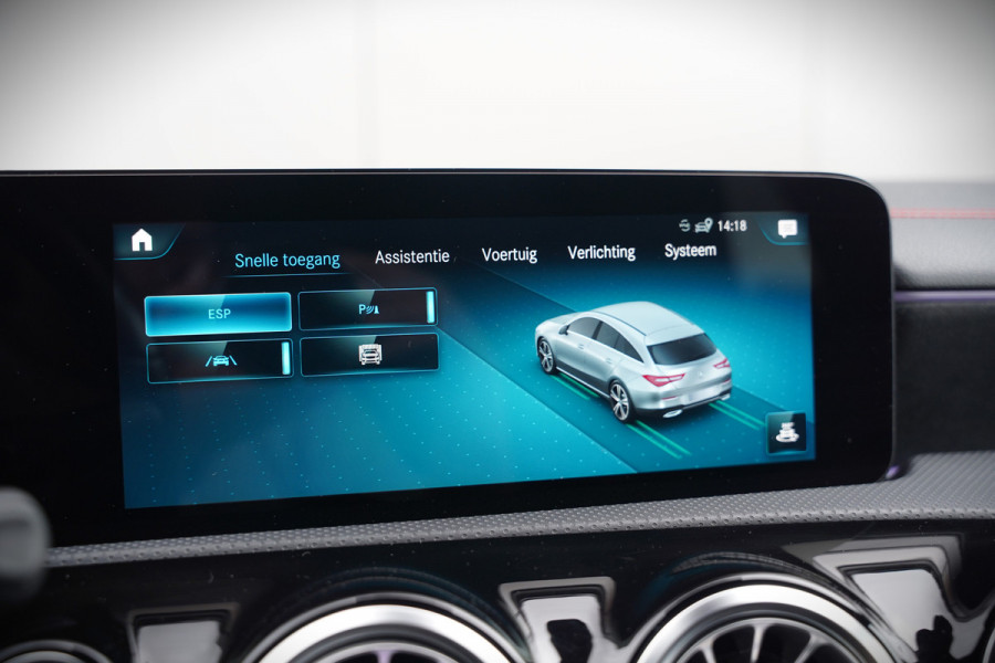 Mercedes-Benz CLA-Klasse Shooting Brake 250 e Premium | Panoramadak | Stoelverwarming | Multibeam LED | Keyless | Camera | Ambiance Verlichting | Cruise Control | SOH 95,87%