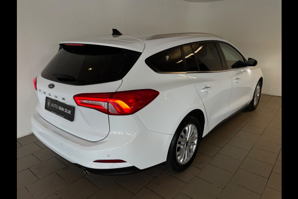 Ford FOCUS Wagon 1.0 EcoBoost Titanium X Business AUTOMAAT AIRCO NAVI CRUISE ELEK RAMEN CENT VERG CAMERA ZEER NETTE AUTO