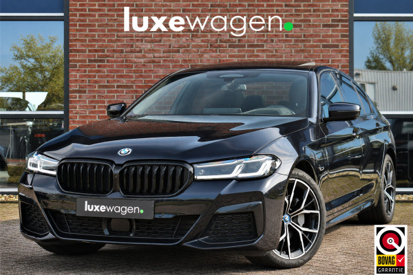 BMW 5 Serie 530e M-Sport Pano Trekh ACC HUD 360 19inch Laser El-Klep