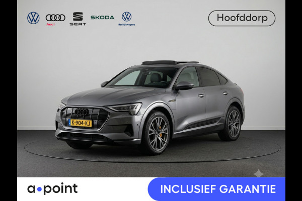 Audi e-tron Sportback 55 quattro Business edition Plus 95 kWh 408 pk | SOH 92,64% | Navigatie | Panoramadak | Parkeersensoren | Elektr. voorstoelen | Lichtmetalen velgen 21" | Luchtvering |