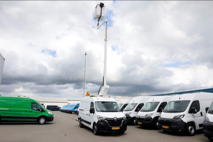 Renault Master T35 2.3 dCi 145pk L2H2 121FT Hoogwerker Werkhoogte 10 meter 01-2021