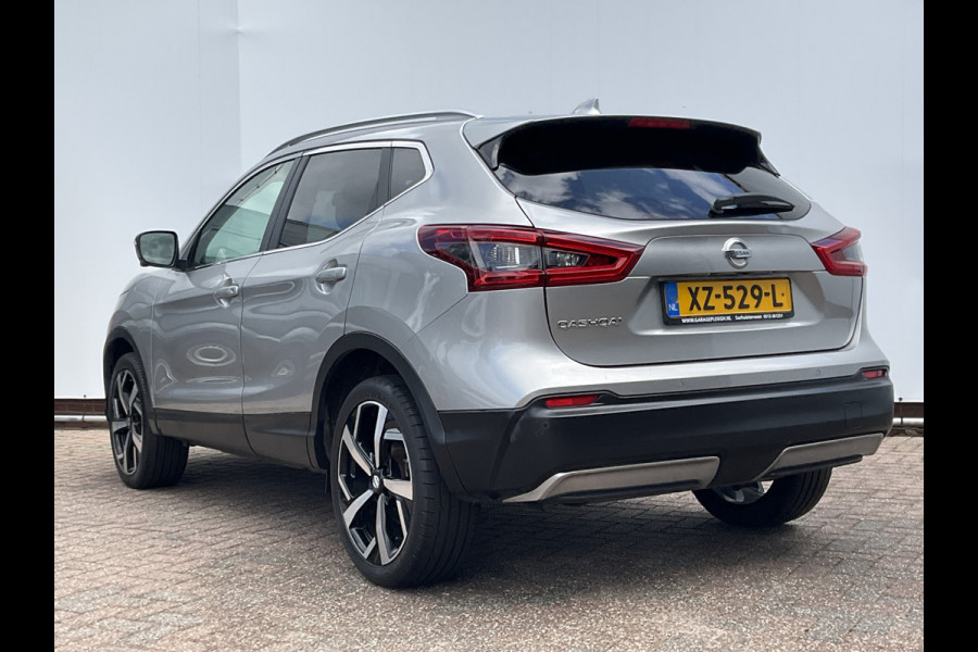 Nissan QASHQAI 1.3 DIG-T Tekna Pano 360° Stoelverw Keyless Hoogzitter Orig.NL Voll.Onderhouden!
