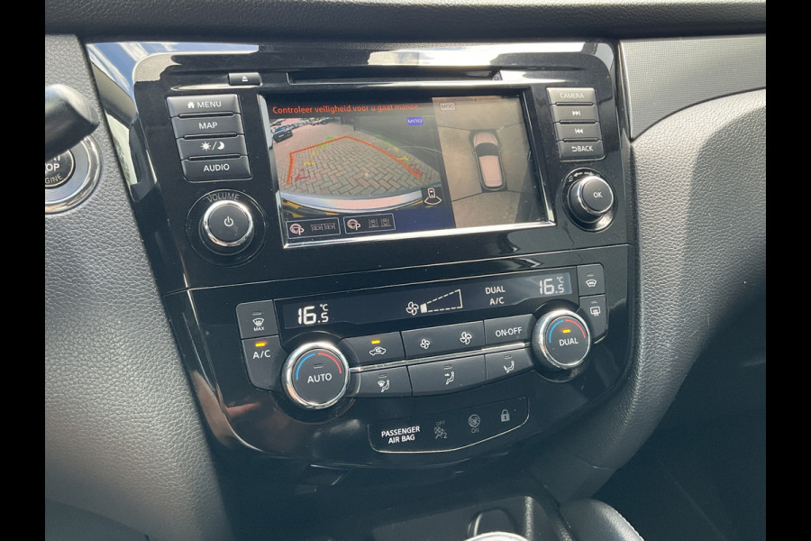 Nissan QASHQAI 1.3 DIG-T Tekna Pano 360° Stoelverw Keyless Hoogzitter Orig.NL Voll.Onderhouden!