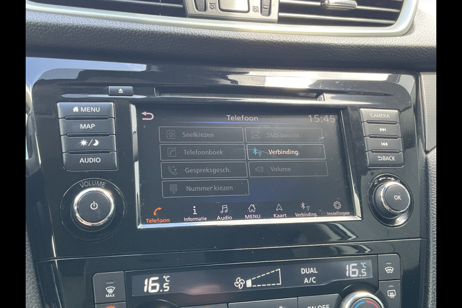 Nissan QASHQAI 1.3 DIG-T Tekna Pano 360° Stoelverw Keyless Hoogzitter Orig.NL Voll.Onderhouden!