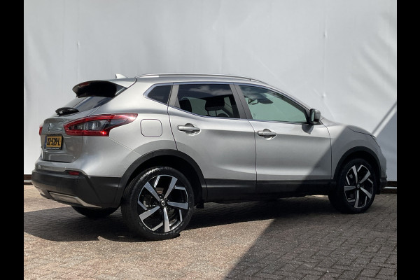 Nissan QASHQAI 1.3 DIG-T Tekna Pano 360° Stoelverw Keyless Hoogzitter Orig.NL Voll.Onderhouden!