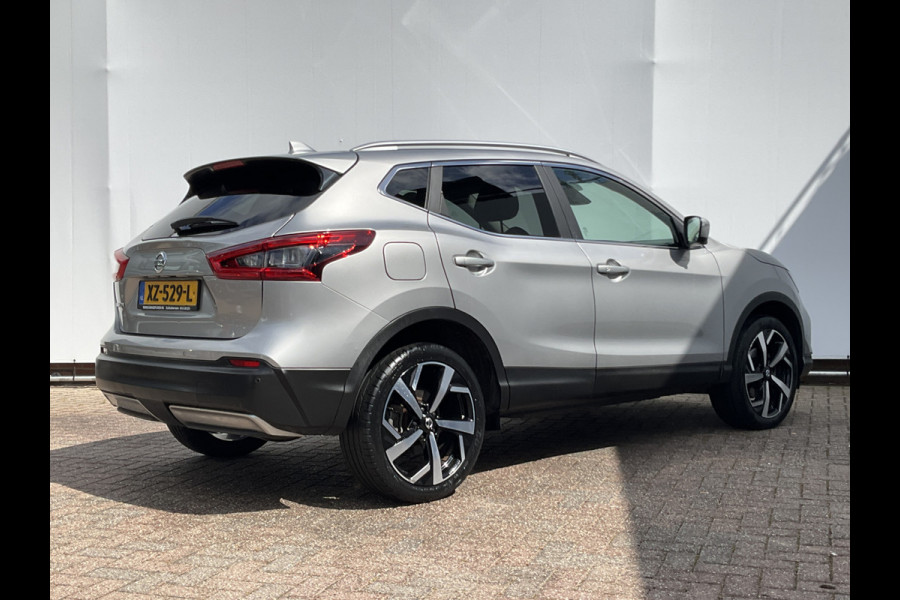 Nissan QASHQAI 1.3 DIG-T Tekna Pano 360° Stoelverw Keyless Hoogzitter Orig.NL Voll.Onderhouden!