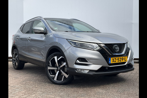 Nissan QASHQAI 1.3 DIG-T Tekna Pano 360° Stoelverw Keyless Hoogzitter Orig.NL Voll.Onderhouden!