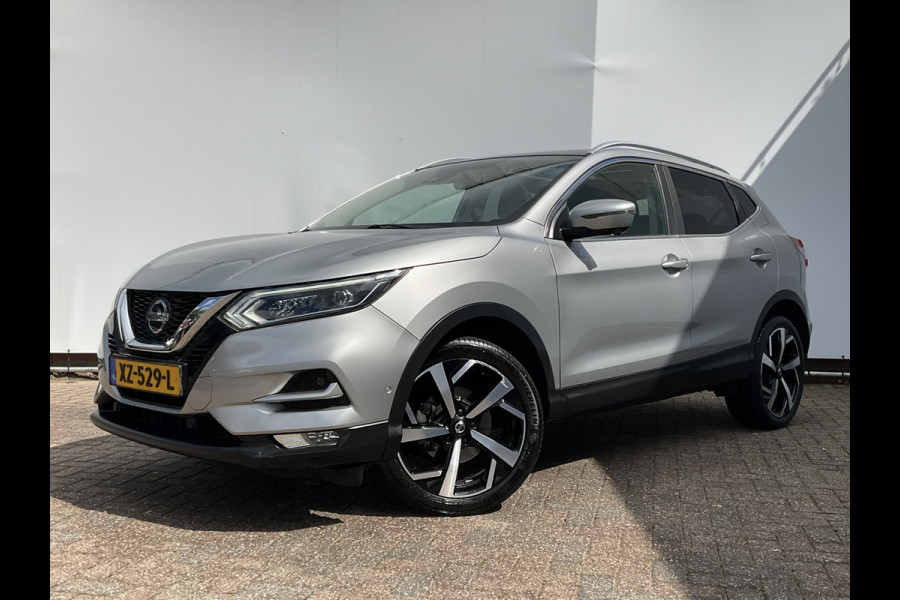 Nissan QASHQAI 1.3 DIG-T Tekna Pano 360° Stoelverw Keyless Hoogzitter Orig.NL Voll.Onderhouden!